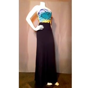 Strapless maxi dress by The Limited